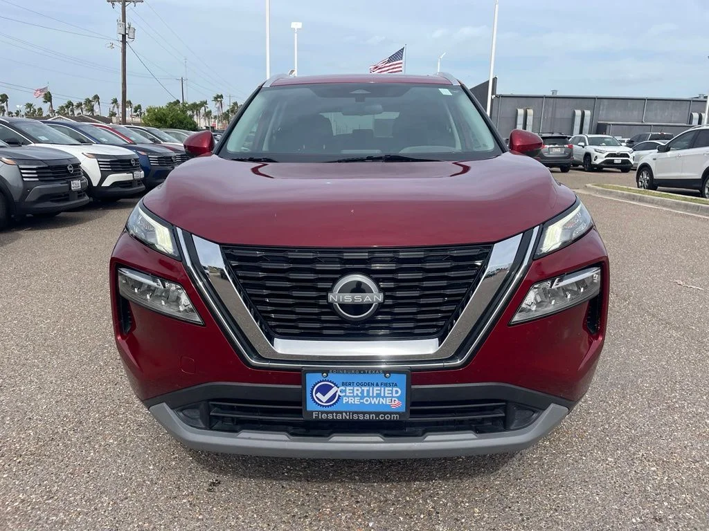 Certified Used 2023 Red Nissan SV image 2