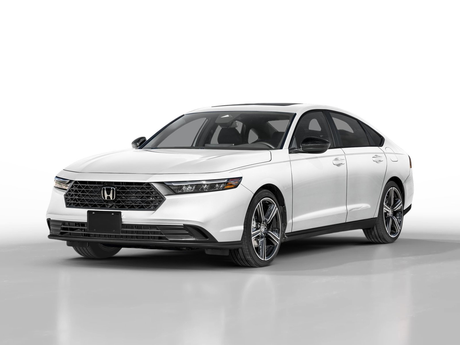 New 2026 Platinum White Pearl Honda Sport image 1