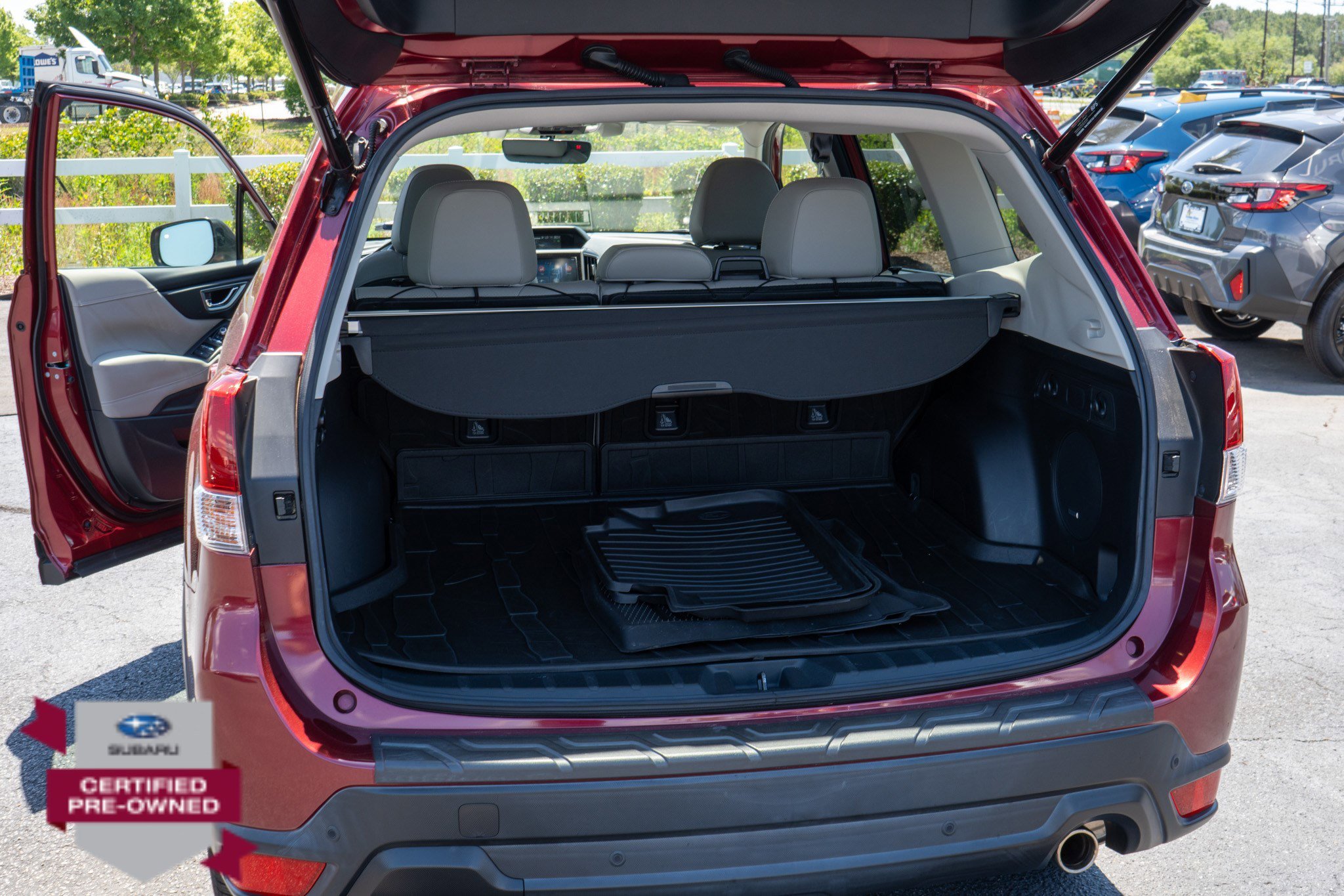Used 2019 Crimson Red Pearl Subaru Limited image 33