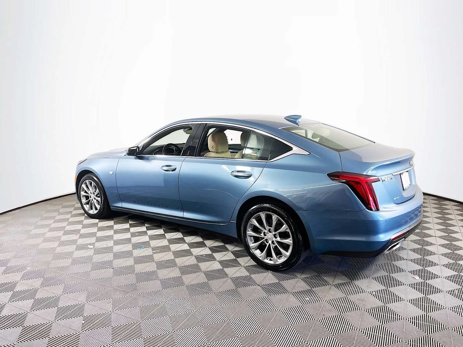 Used 2024 Midnight Steel Metallic Cadillac Premium Luxury image 6