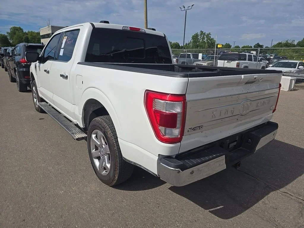 Used 2023 Star White Metallic Tri-Coat Ford King Ranch image 3