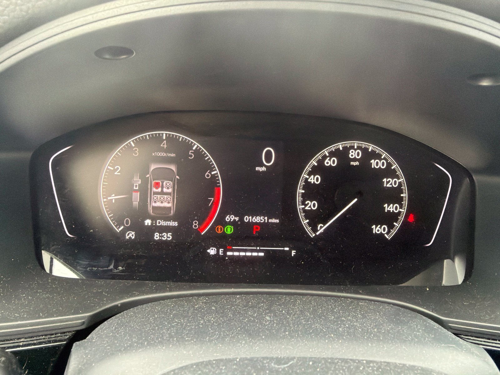 Used 2024 Sonic Gray Pearl Honda EX image 46