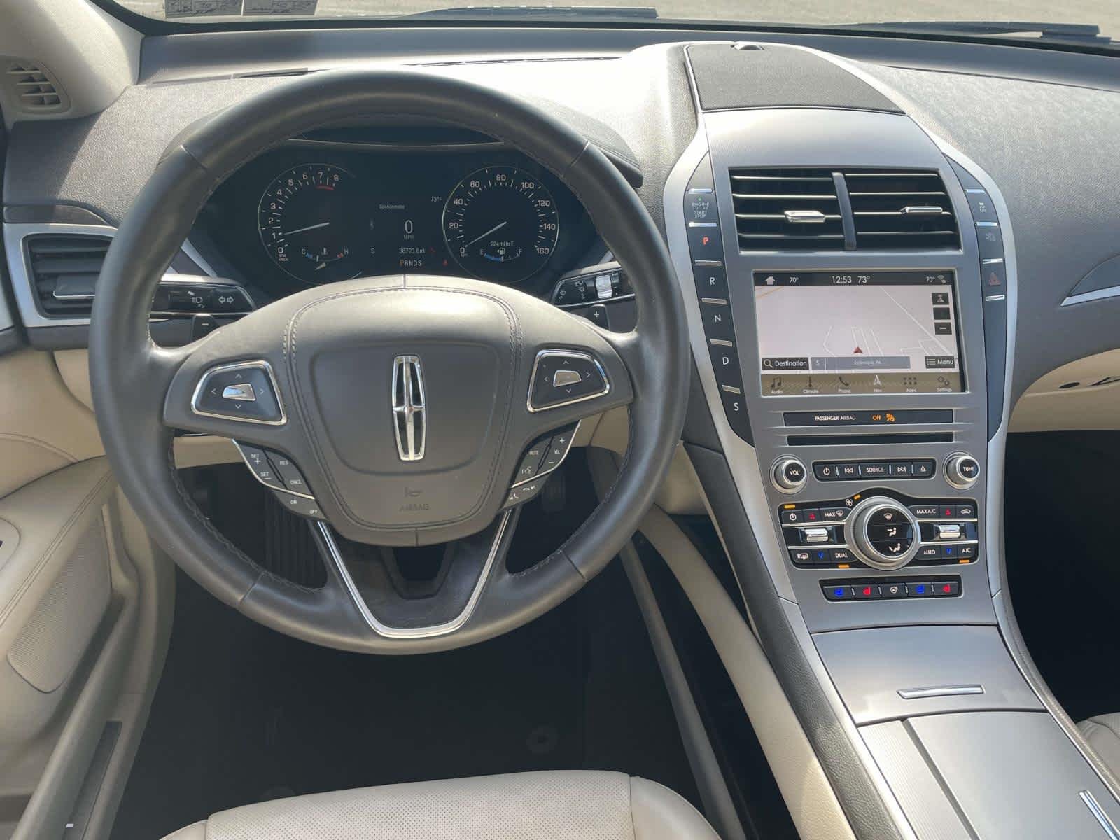 Used 2017 Lincoln MKZ Reserve with VIN 3LN6L5E96HR650464 for sale in Zelienople, PA