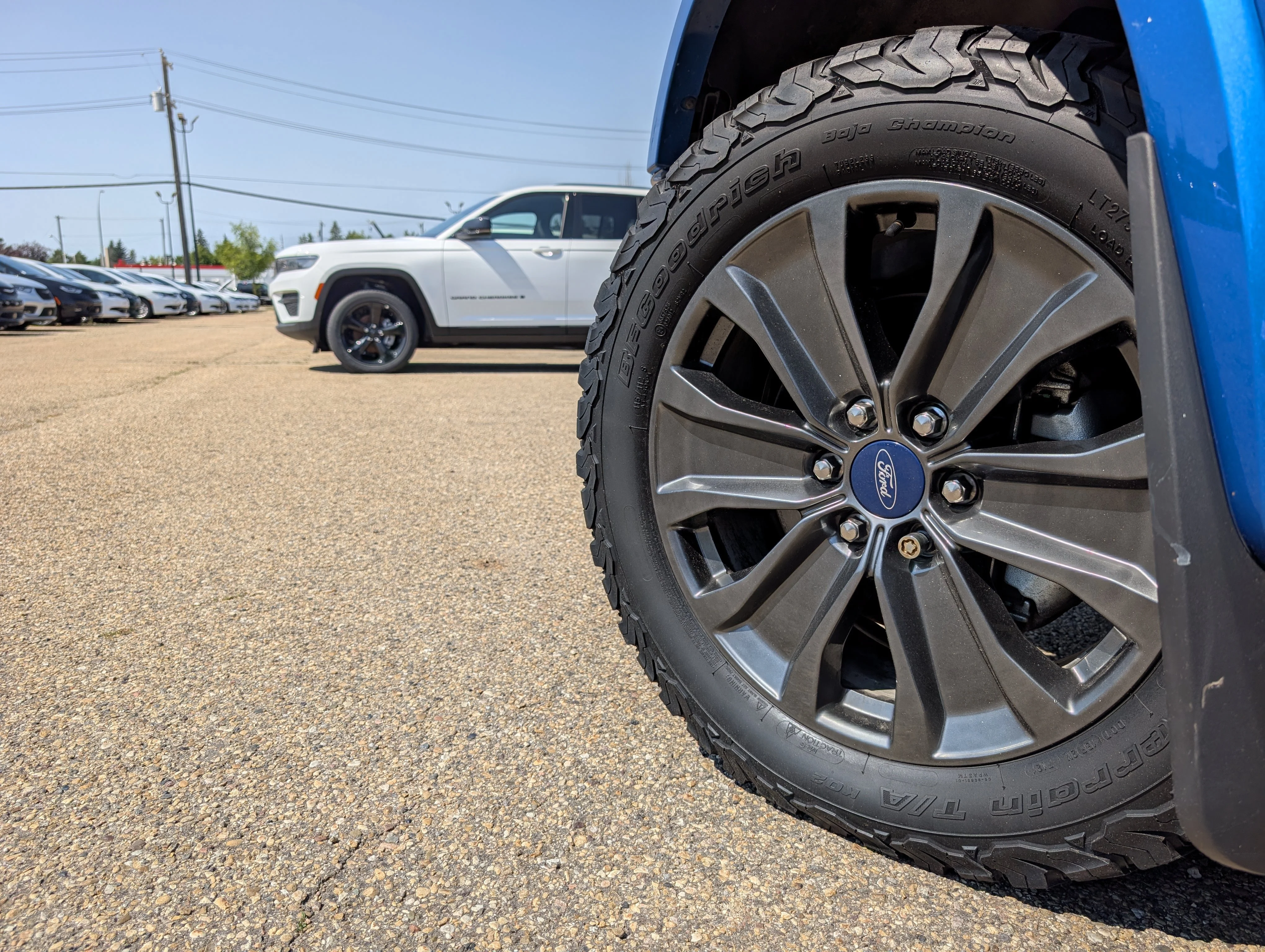Used 2019 Blue Ford XL 4WD SuperCrew 5.5