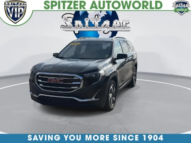 Used 2021 Black GMC SLT image 7