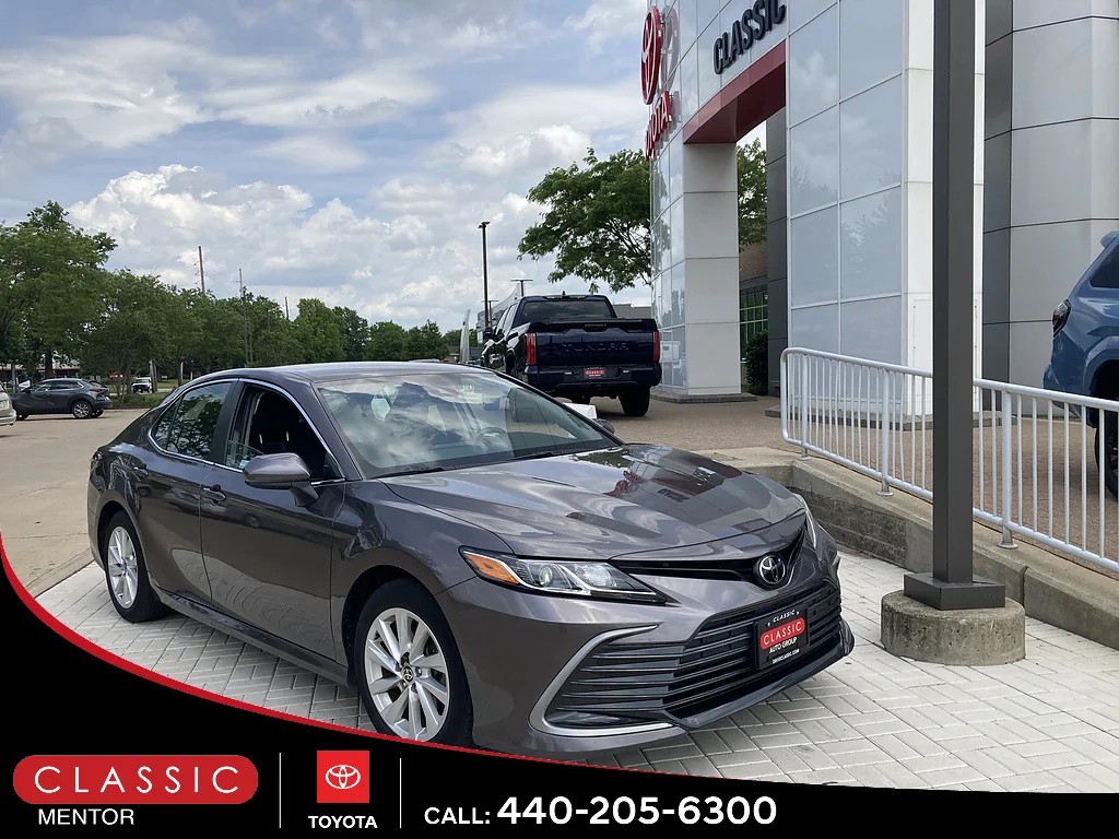 Certified Used 2023 Predawn Gray Mica Toyota LE image 1
