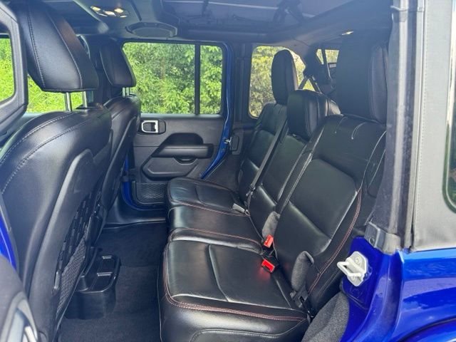 Used 2019 Ocean Blue Metallic Jeep Unlimited Rubicon image 16