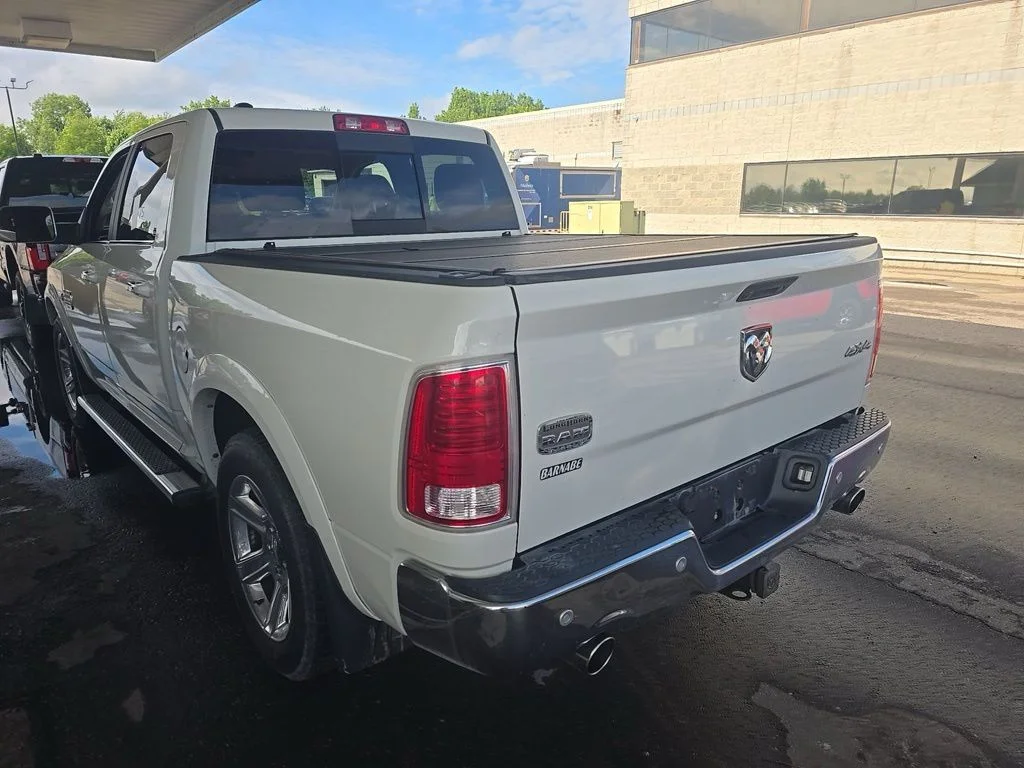 Used 2017 Pearl White Ram Laramie Longhorn image 3