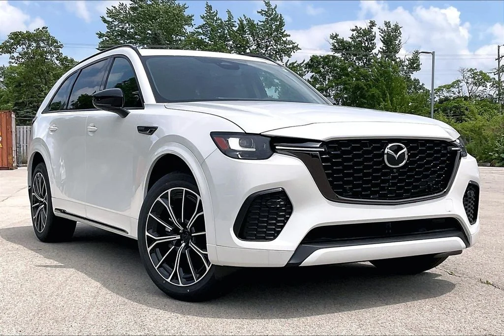 New 2026 Rhodium White Premium Mazda 3.3 Turbo S Premium AWD image 1