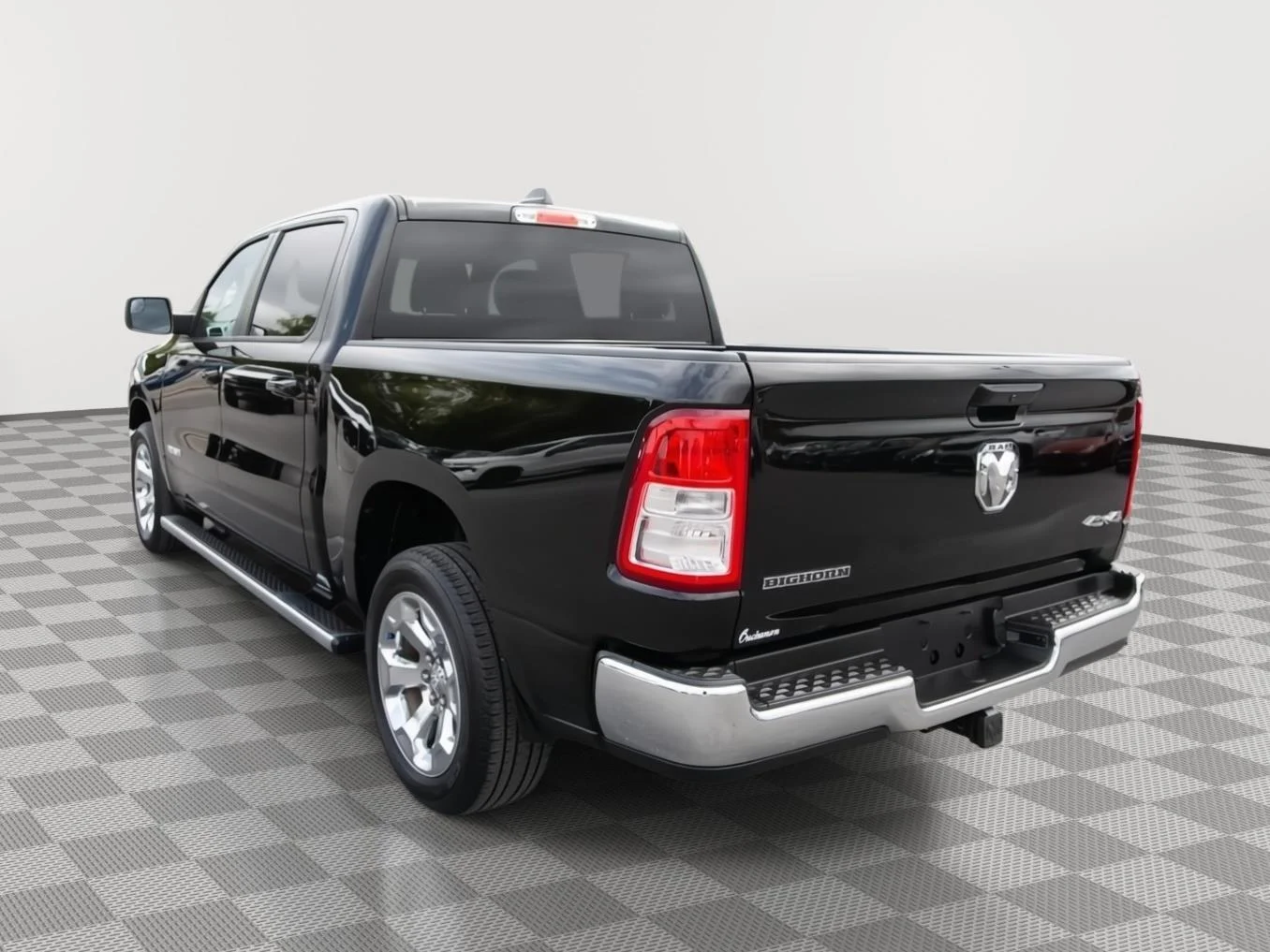Used 2022 Diamond Black Crystal Pearlcoat Ram Big Horn image 8