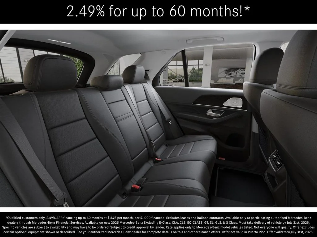 New 2026 Obsidian Black Metallic Mercedes-Benz GLE 350 image 5