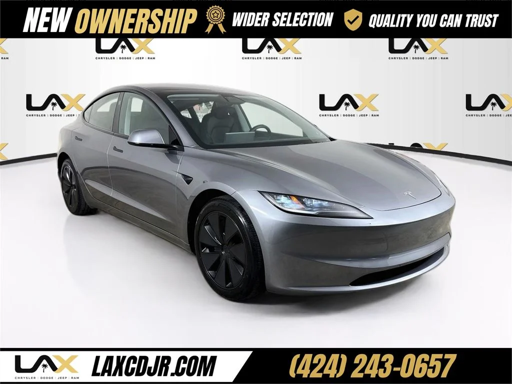 Used 2025 Gray Tesla Long Range image 1