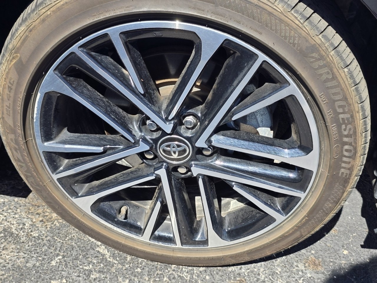 Used 2025 Black Toyota XLE image 16