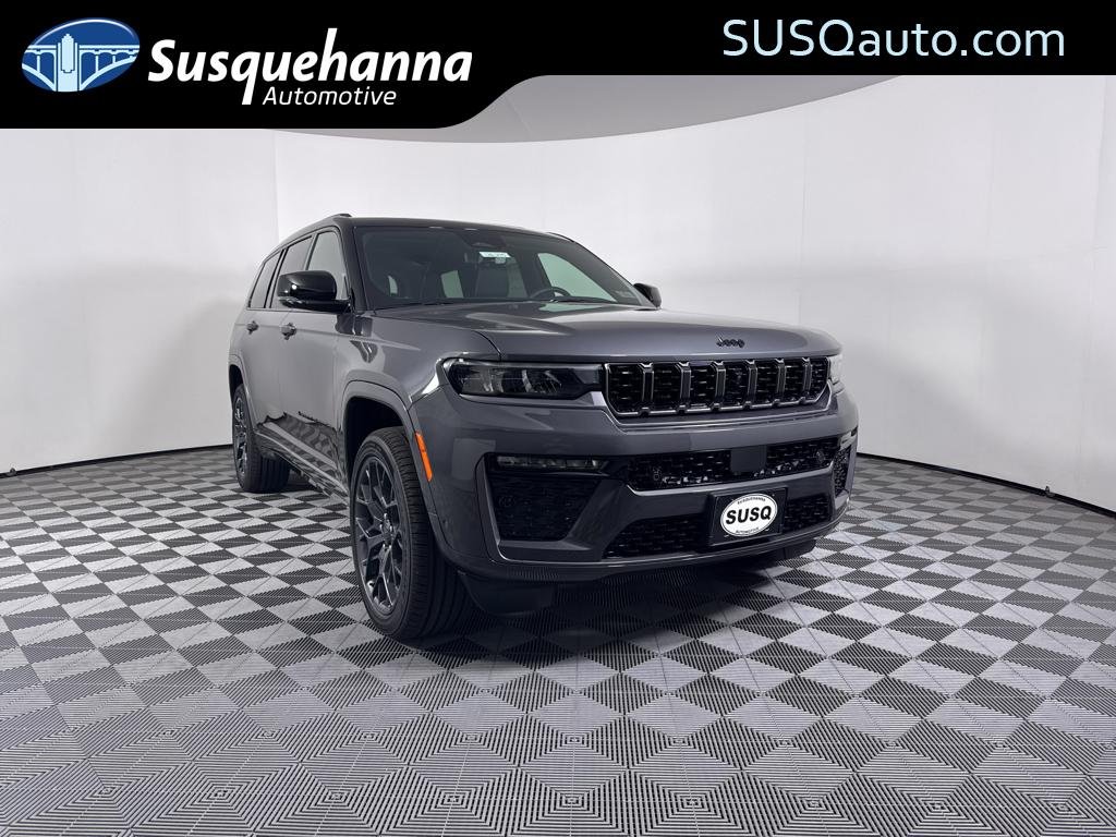 Baltic Gray Metallic Clear-Coat Exterior Paint 2026 Jeep Grand Cherokee L SUV / Crossover Four-Wheel Drive 8-Speed Automatic