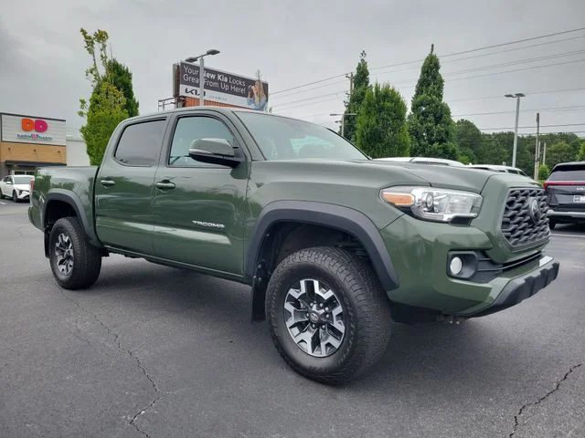 Used 2021 Green Toyota TRD Off-Road!! image 3