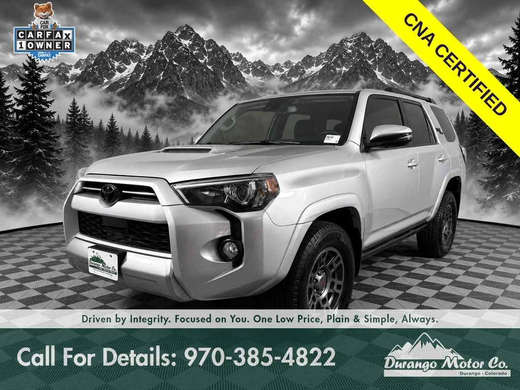 Used 2020 Silver Toyota TRD Off-Road Premium image 1