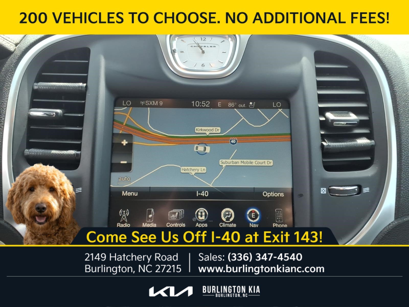 Used 2015 Gloss Black Chrysler 300C image 10