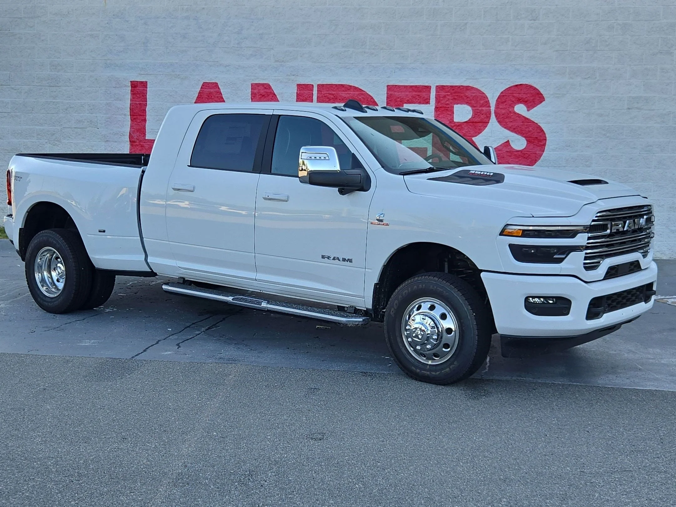 New 2026 Bright White Clearcoat Ram Laramie image 1