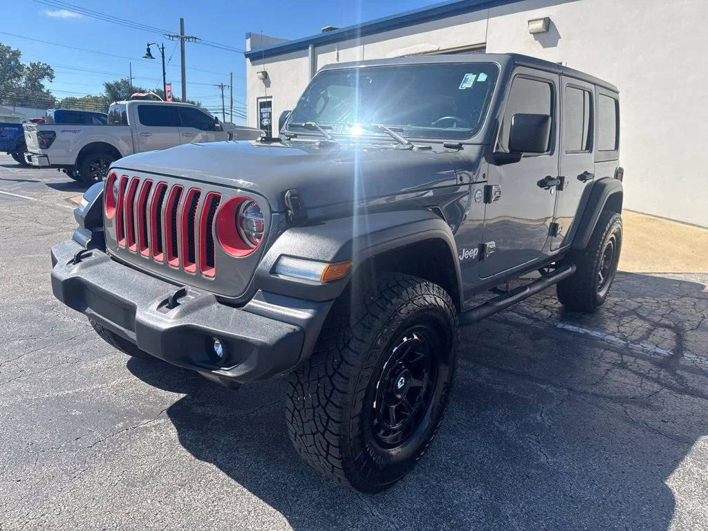 Certified Used 2020 Sting Gray Clearcoat Jeep Unlimited Sport S image 8