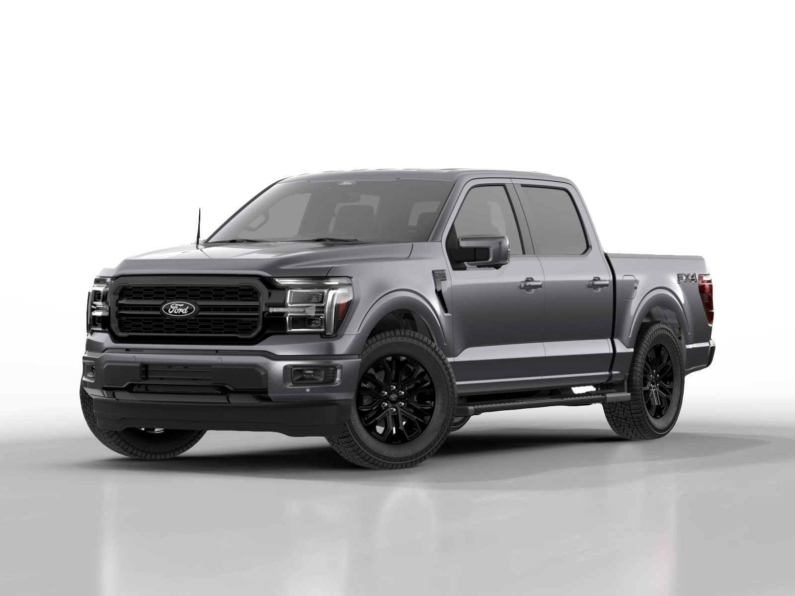 New 2026 Gray Ford LARIAT image 1
