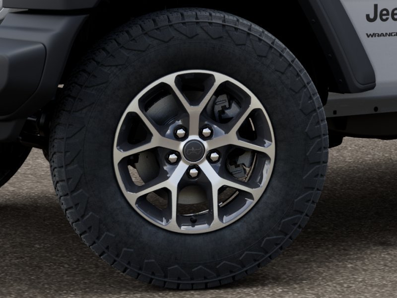 New 2026 Bright White Clear-Coat Exterior Paint Jeep Sport S image 4