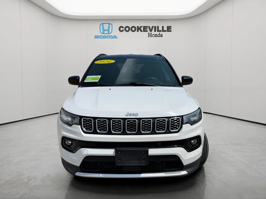 Used 2024 Bright White Clearcoat Jeep Limited image 4