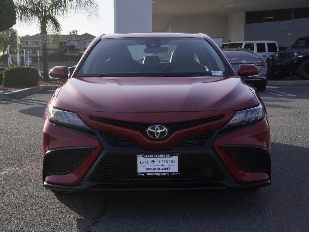Certified Used 2023 Red Toyota SE image 8