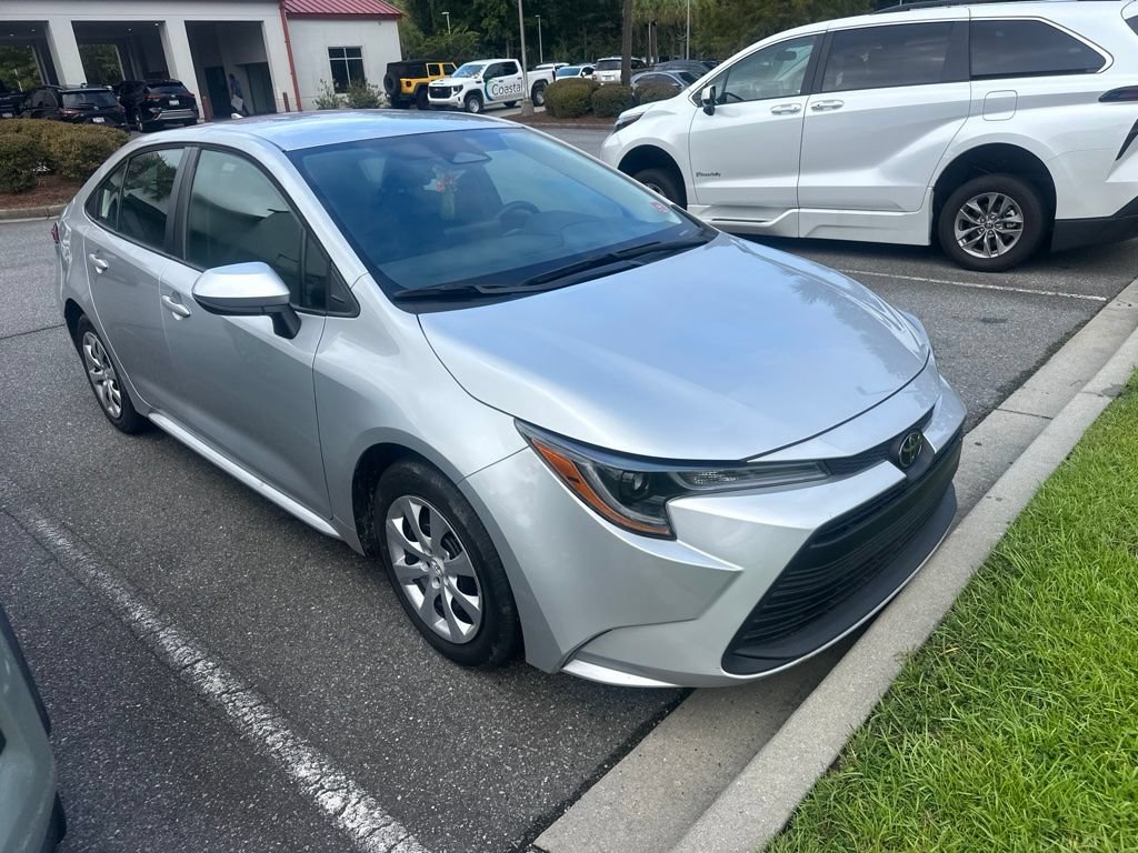 Used 2024 Silver Toyota LE image 2