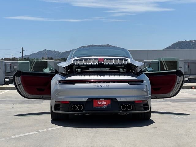 Used 2021 GT Silver Metallic Porsche Targa 4S image 27
