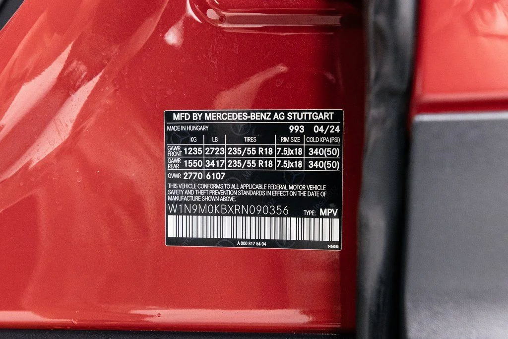 Used 2024 MANUFAKTUR Patagonia Red Metallic Mercedes-Benz 300 image 33