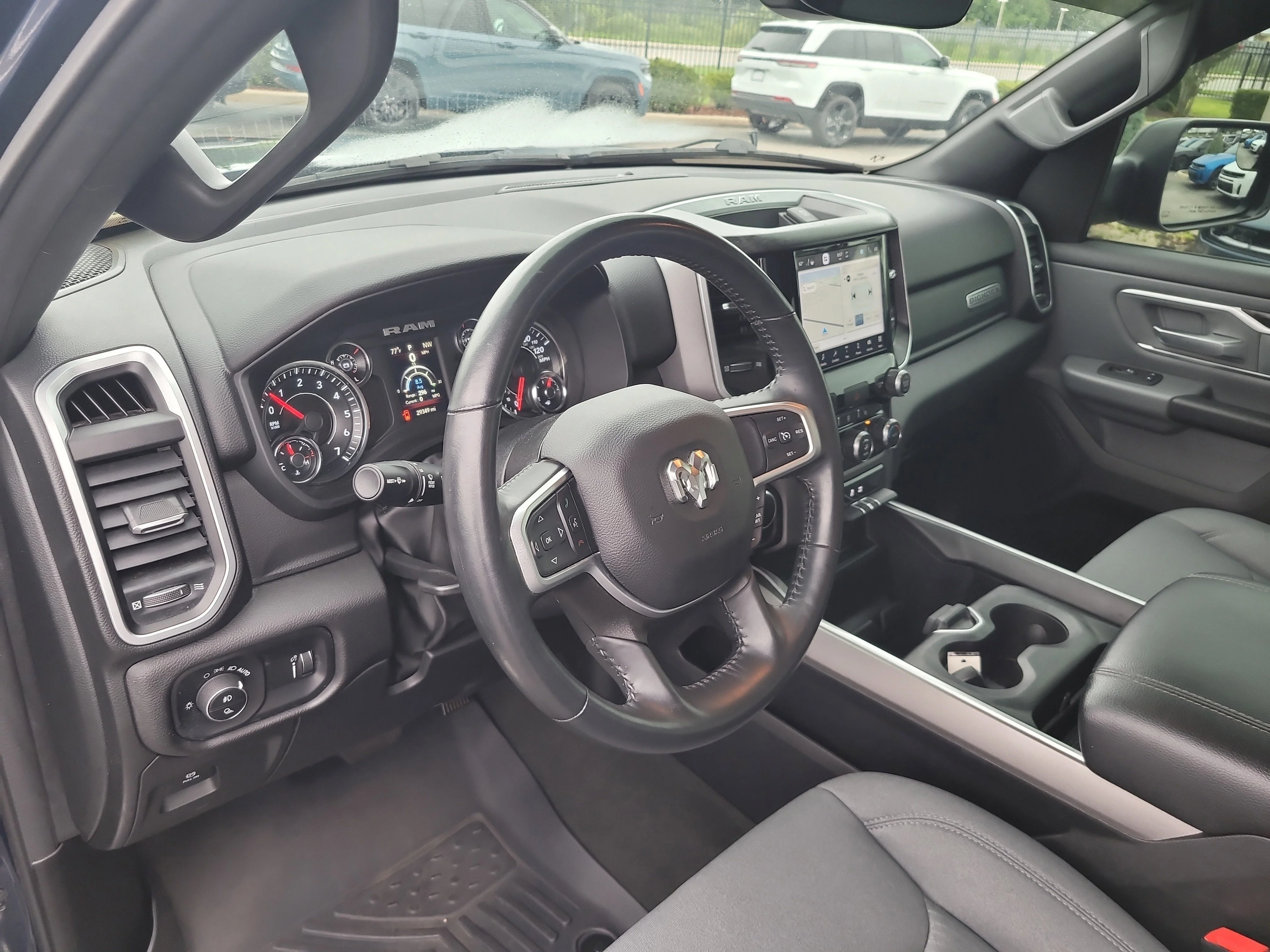 Used 2023 Patriot Blue Pearlcoat Ram Big Horn image 20