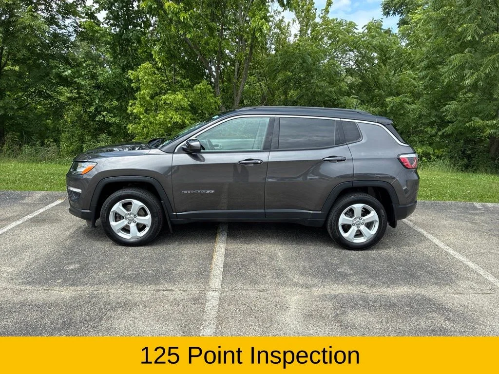 Certified 2018 Jeep Compass Latitude with VIN 3C4NJDBB2JT454151 for sale in Greensburg, PA