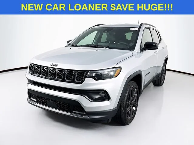 New 2026 Silver Zynith Metallic Clear-Coat Exterior Paint Jeep Latitude image 3