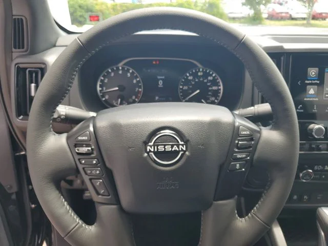 New 2026 Super Black Nissan Crew Cab SV image 9