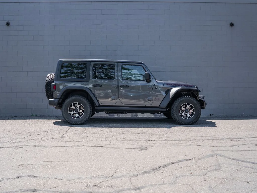 Used 2021 Gray Jeep Unlimited Rubicon image 8