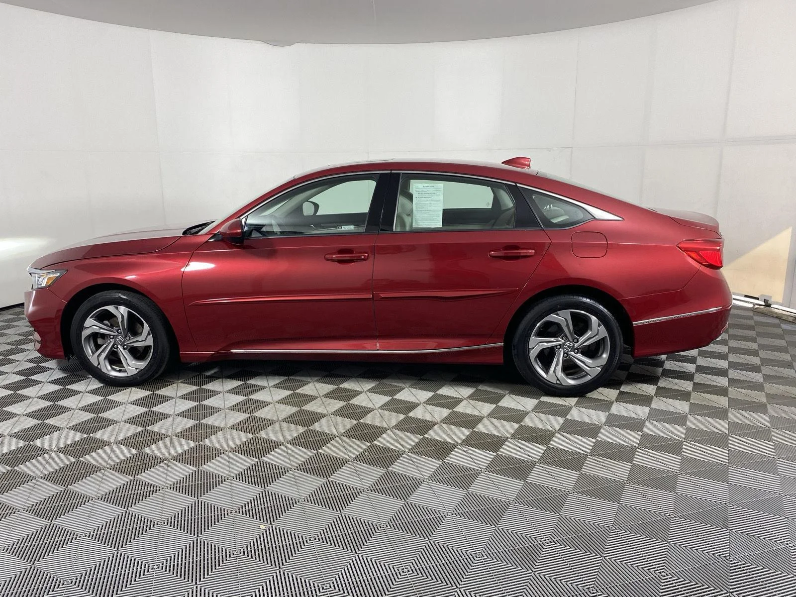 Used 2018 Radiant Red Metallic Honda EX 1.5T image 4