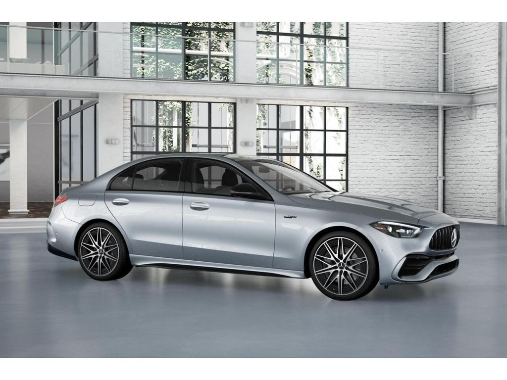 New 2026 Cirrus Silver Metallic Mercedes-Benz AMG® C 43 4MATIC® Sedan image 13