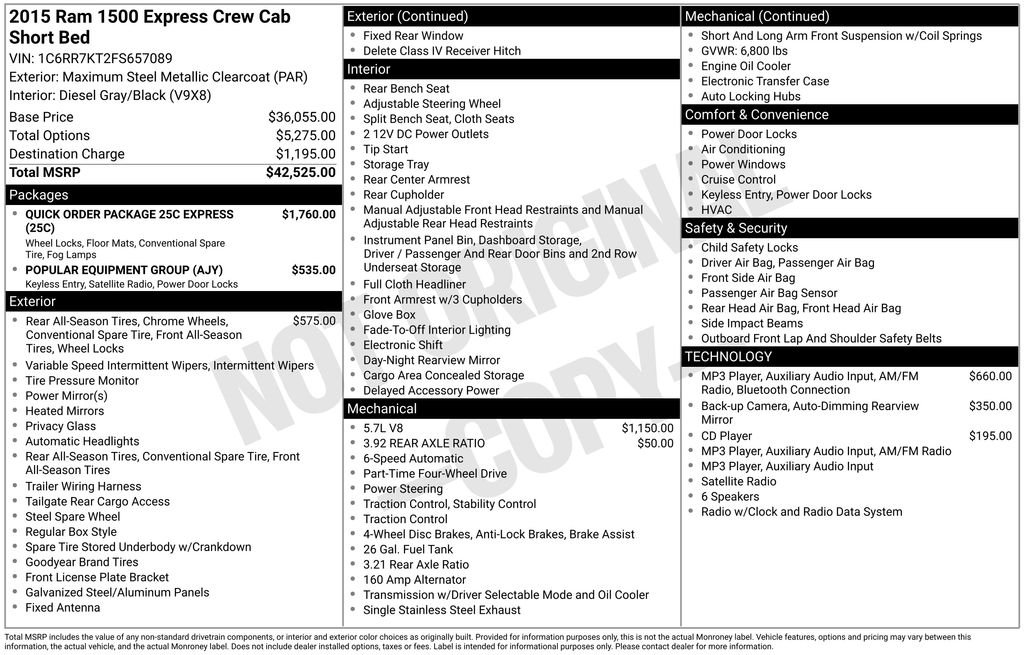 Used 2015 Gray Ram Express image 6
