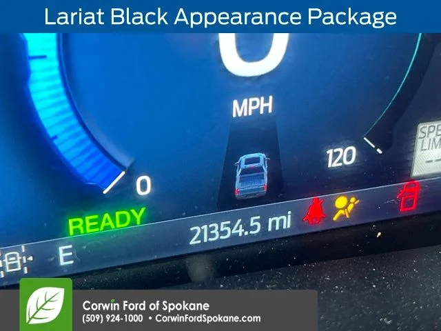 Used 2024 Agate Black Metallic Ford Lariat image 8