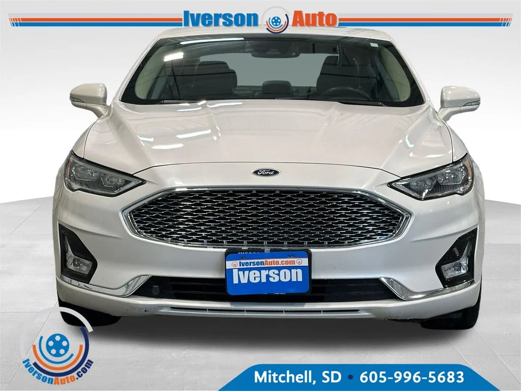 Used 2019 White Ford Titanium image 2