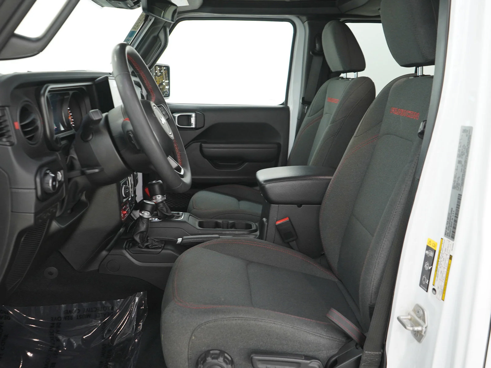 Used 2024 Bright White Clearcoat Jeep Rubicon image 22