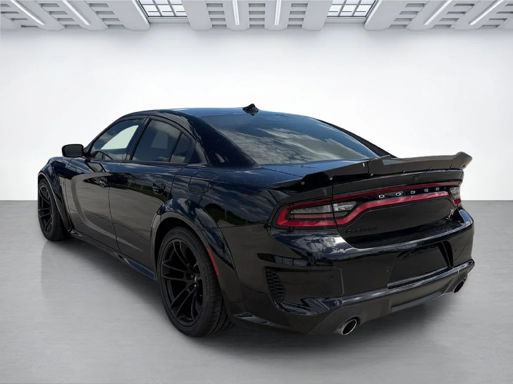Used 2023 Black Dodge R/T Scat Pack Widebody image 5
