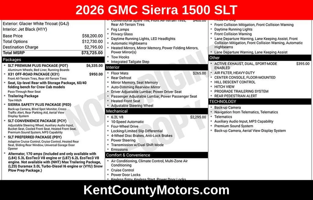 2026 GMC Sierra 4WD Crew Cab Short Box SLT's photo