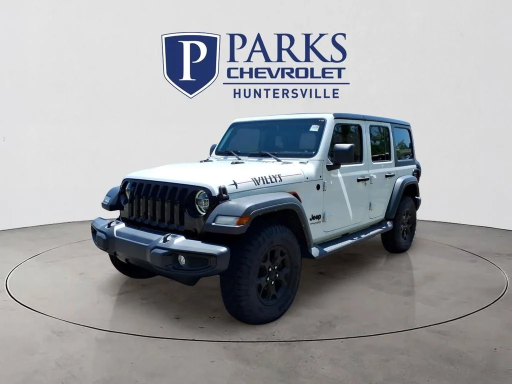 Used 2022 White Jeep Unlimited Willys image 28
