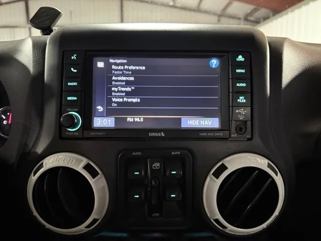 Used 2014 Blue Jeep Unlimited Sahara image 17