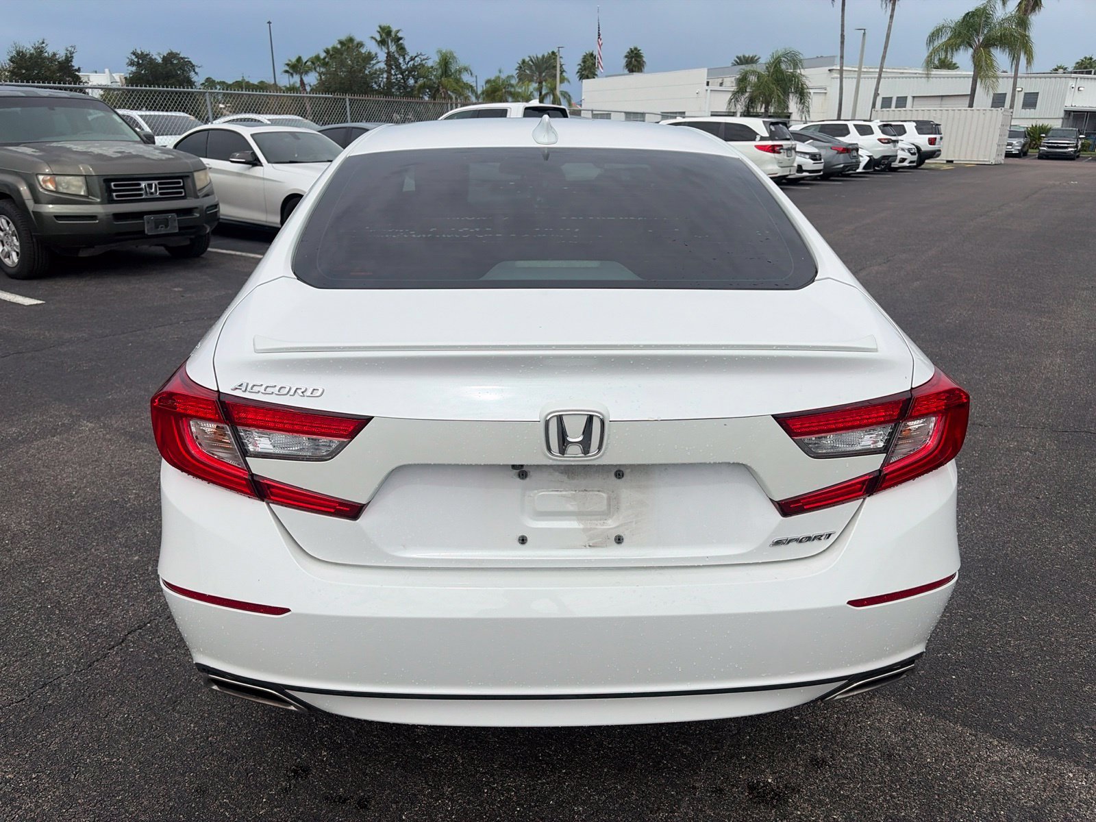 Used 2020 White Honda Sport image 6