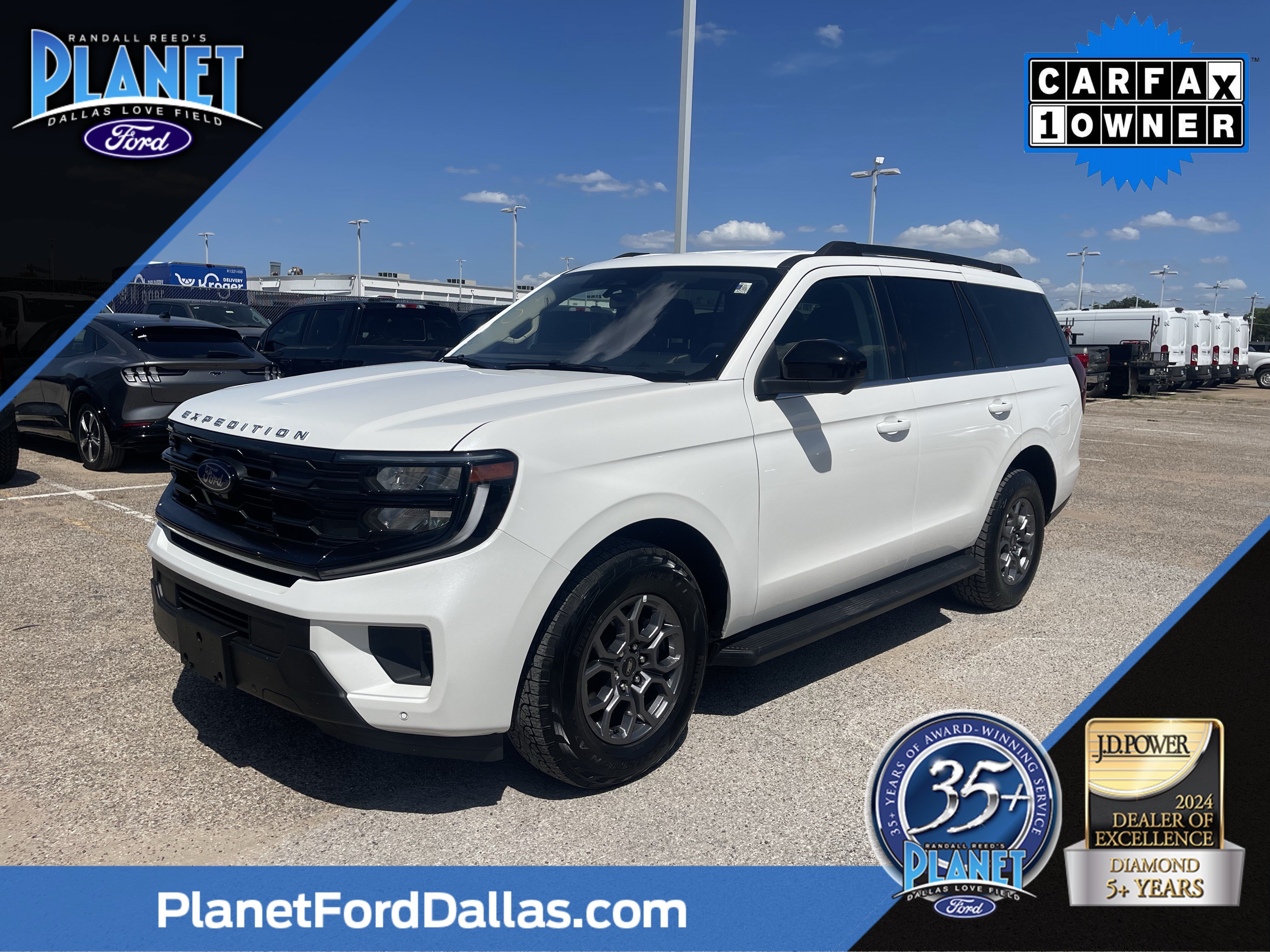 Used 2025 White Metallic Ford Active image 1