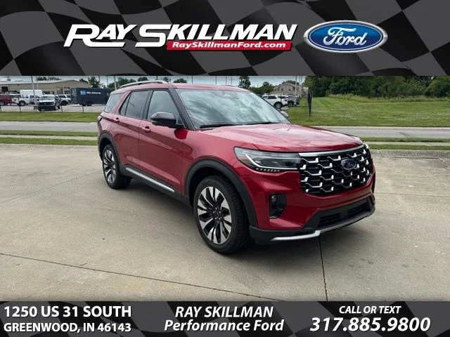 New 2026 Rapid Red Metallic Tinted Clearcoat Ford Platinum™ image 1