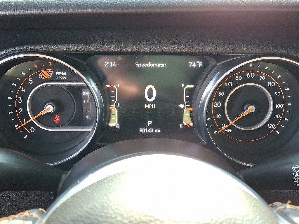 Used 2020 Black Jeep Unlimited Sahara High Altitude image 22