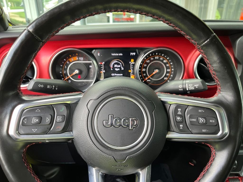Used 2023 High Velocity Clearcoat Jeep Rubicon image 36